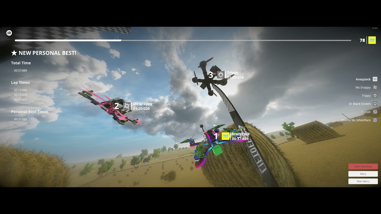 liftoff: all official tracks