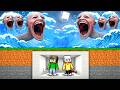INVASIONE di HUMAN HEAD SEA MONSTER contro BUNKER SICURO in Minecraft