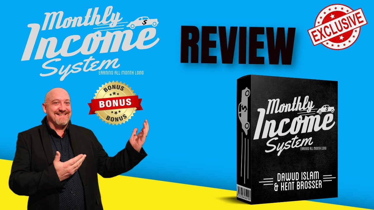 Monthly Income System Review + INSANE BONUS BUNDLE 🔥 MONTHLY INCOME SYSTEM REVIEW, DEMO & BONUS 🔥