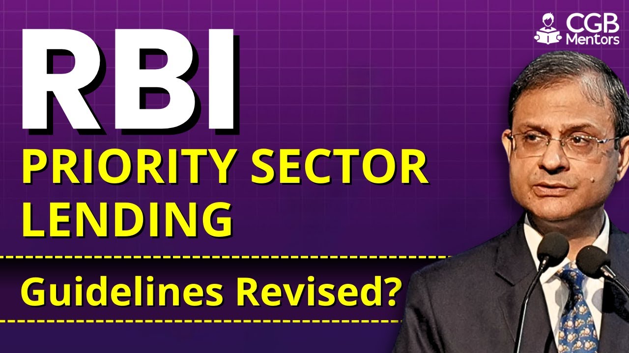 RBI Priority Sector Lending Guidelines Revised? | Latest Banking News ...