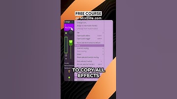 Copy & Save Mixer Tracks #shorts