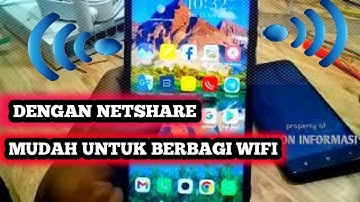 TUTORIAL NETSHARE : CARA BERBAGI HOTSPOT WIFI KHUSUS PEMULA | BERBAGI WIFI GRATIS