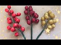 Cereza para decoracion Navideñas de corona y el arbol de Navidad