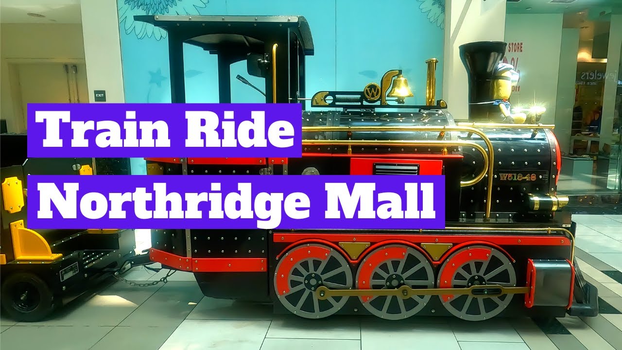 Indoor Train Ride at The Northridge Fashion Center. | Yoshi's ...