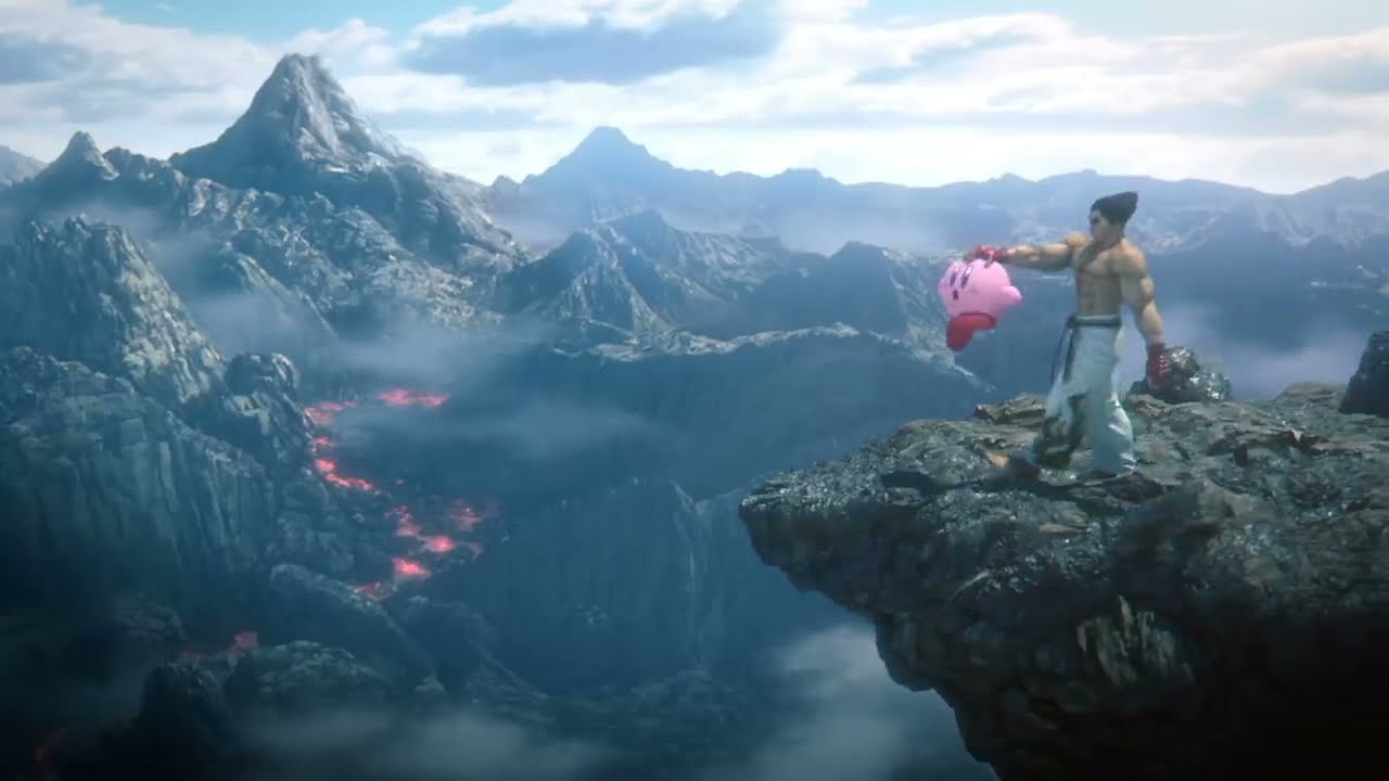 Kazuya Throws Everyone Off A Cliff - YouTube