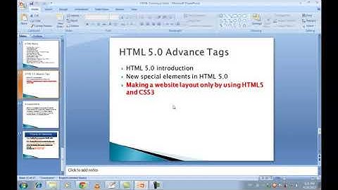 Advance HTML5 and Css3 website layout in urdu / hindi part 1/10