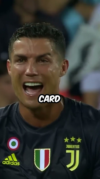Ronaldo Almost Got a Red Card for Yelling at the Referee!