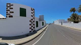 Marina Rubicon to Matagorda (Lanzarote, Canary Islands, Spain)360 immersive Video