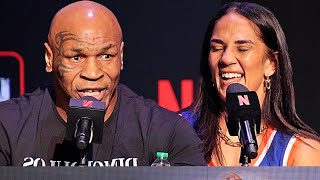 Mike Tyson calls journalist a PERVERT after INAPPROPRIATE BOOTY question for Amanda Serrano!