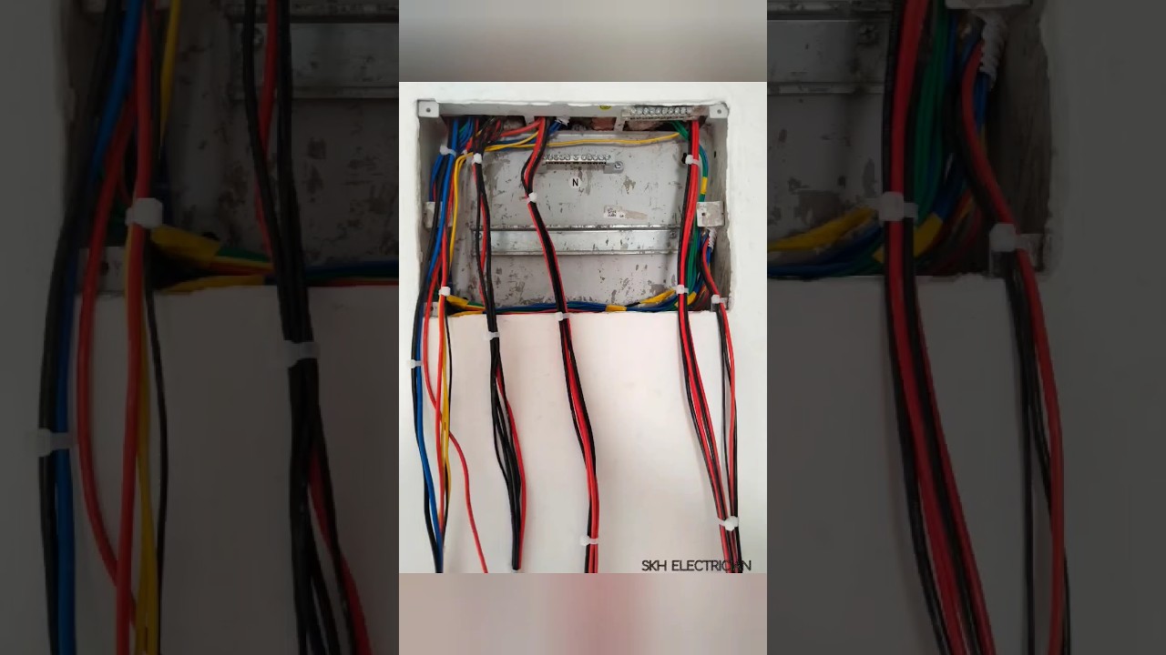 mcb dressing single phase  Electrician status 