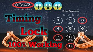 How to set time lock || Automatic change password || Amazing screen lock || Timing lock for Android screenshot 5