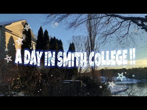 [mini vlog] A DAY IN MY LIFE AT SMITH COLLEGE!
