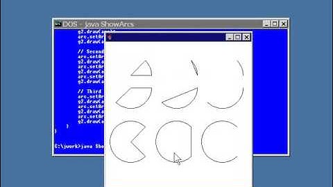 Arcs In Java Graphics