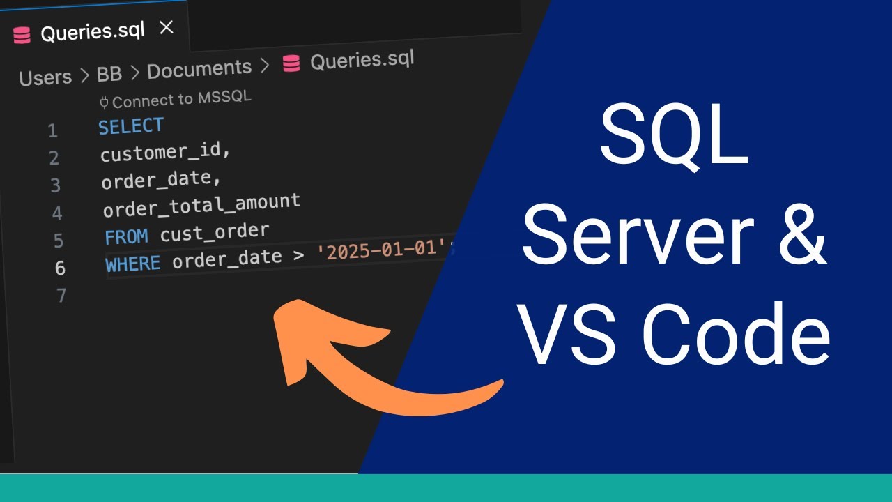 How to Use VS Code with SQL Server