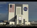 NASA&#39;s Vehicle Assembly Building Banner: Timelapse