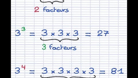 Calcul​ de la puissance des nombres en langage C++