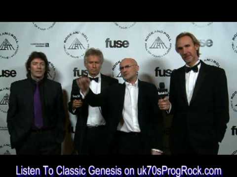 Genesis at Rock and Roll Hall of Fame Inducted Peter Gabriel a No Show  RRHoF 2010