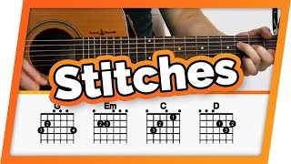 Stitches Guitar Tutorial (Shawn Mendes) Easy Chords Guitar Lesson