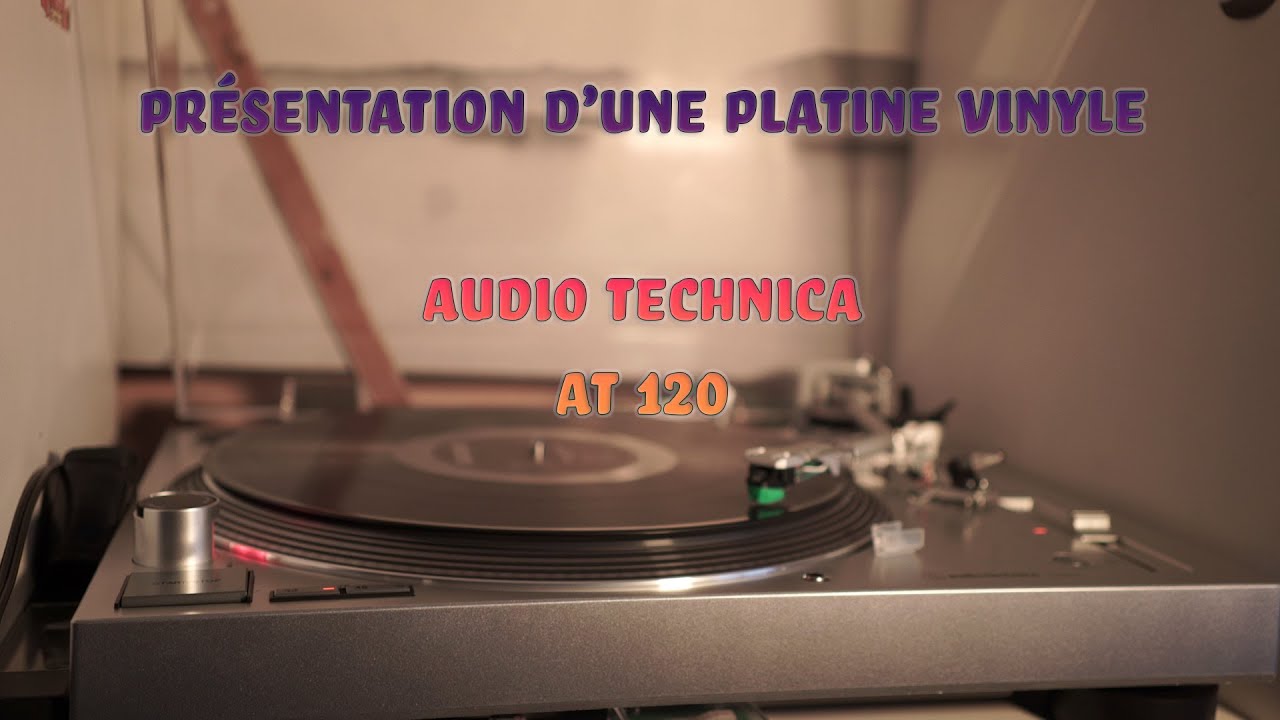 Platine vinyle Audio Technica AT-LP120X