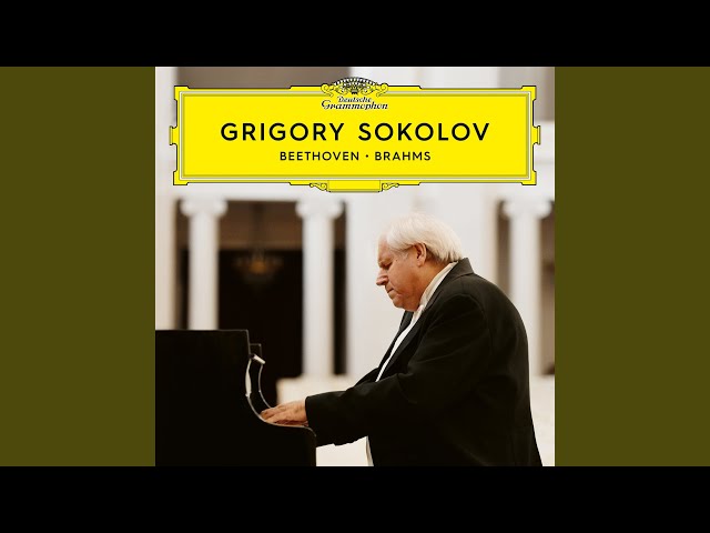 Brahms - Intermezzo op. 119 n° 4 : Grigory Sokolov, piano