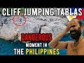 Philippines SCARIEST Moment CLIFF JUMPING in TABLAS + Snorkeling at BLUE HOLE