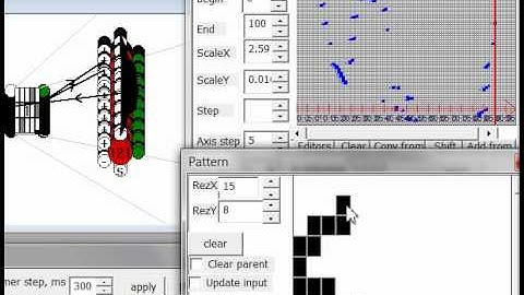 Remembering of drawing process with temporal autoassociative memory of spiking neurons