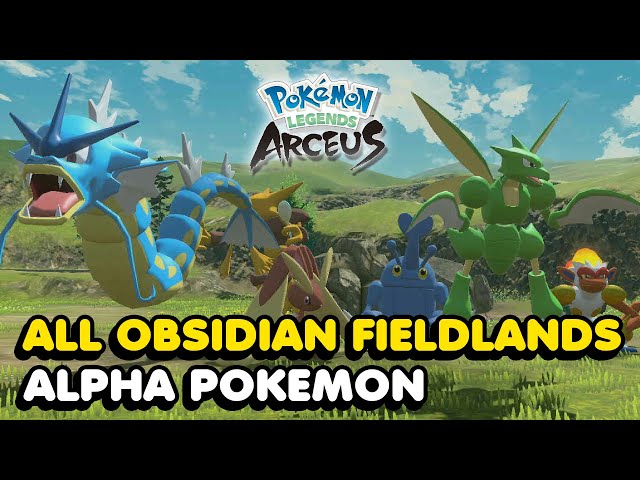 Pokémon Legends Arceus: All Alpha Pokémon Locations