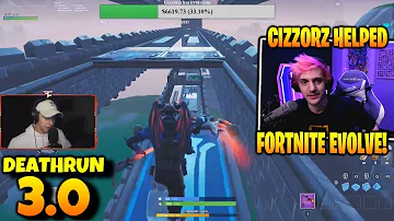 Ninja Reacts to Cizzorz DEATHRUN 3 0 & Explains how it Helped SAVE Fortnite!