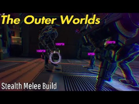 The Outer Worlds Melee Stealth Build 1Handed/2Handed/Prismatic Hammer (The Shadow)