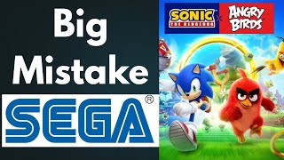 Sega Buying Angry Birds Was A Mistake
