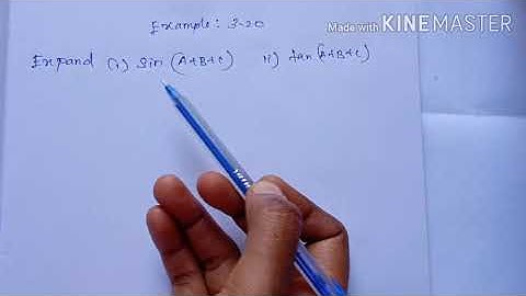 TN-11th MATHS Chapter:3-Example:3.20