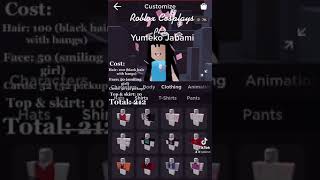 Yumeko Jabami Roblox Cosplay | kakegurui