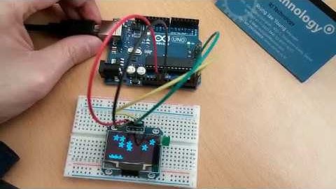 Arduino Uno R3 호환보드로 I.3인치 I2C OLED 사용해 그래픽 출력해 보기