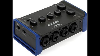 Zoom AMS-44: 4-Input USB-C Audio Interface