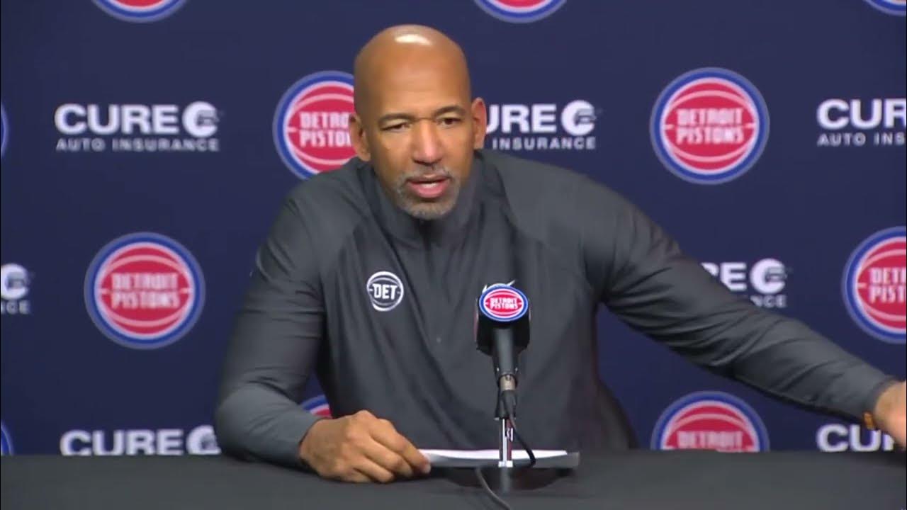 Monty Williams PostGame Interview Houston Rockets vs Detroit Pistons