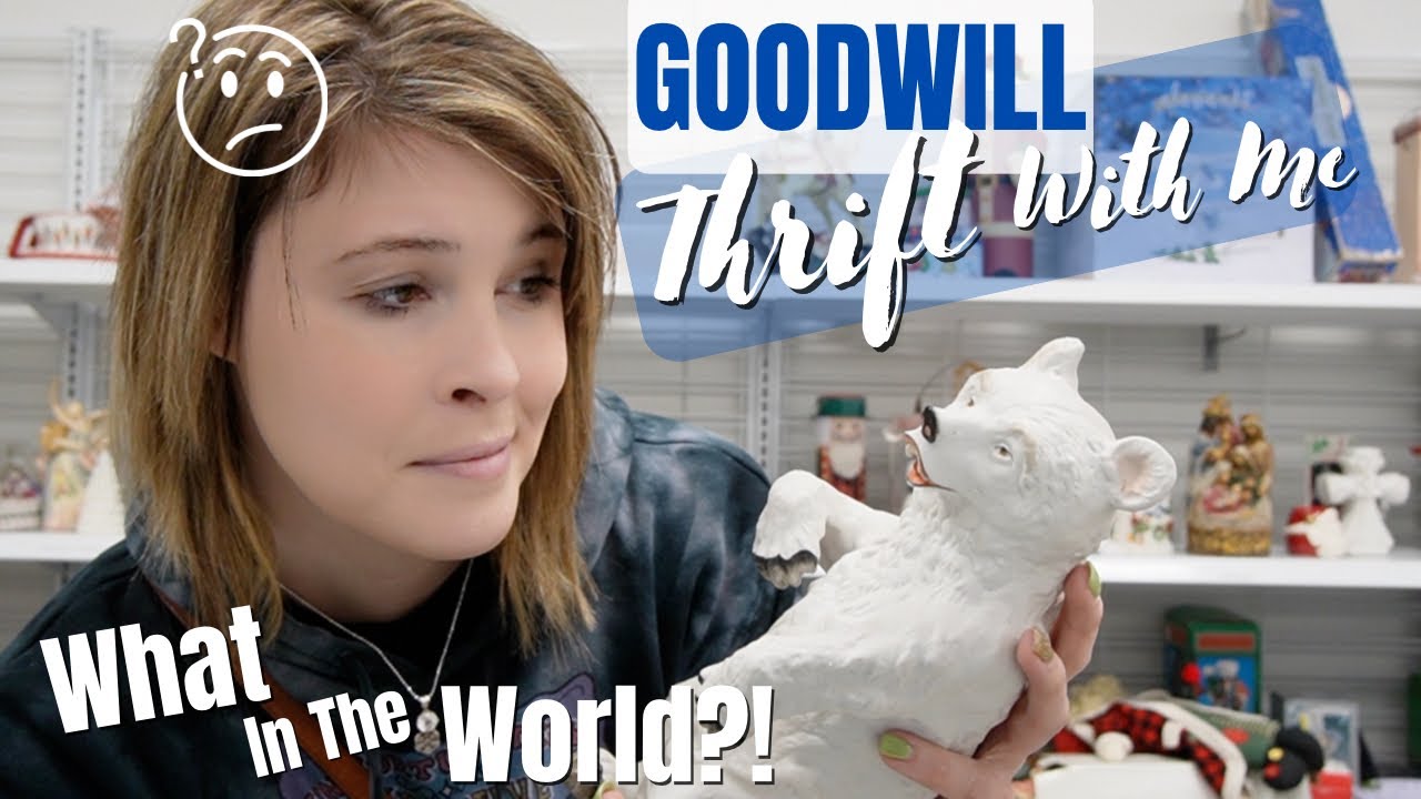 What in THE WORLD is That? | Goodwill Thrift With Me | Reselling - YouTube