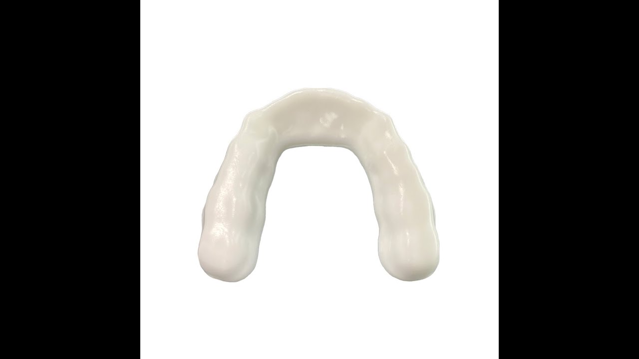 Como polir um protetor bucal 3D impresso KeyGuard de maneira rápida