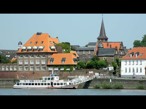 Düsseldorf Kaiserswerth: Die Kaiserpfalz am Rhein