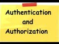 Forms & Windows Authentication: Auth & Authorization