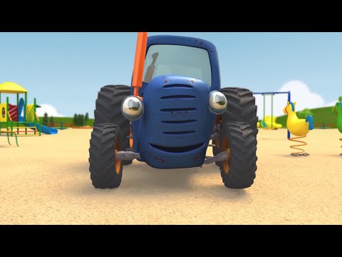 Toy Trucks For Kids - Johnny the Tractor (Ep.4) - Animation for Children