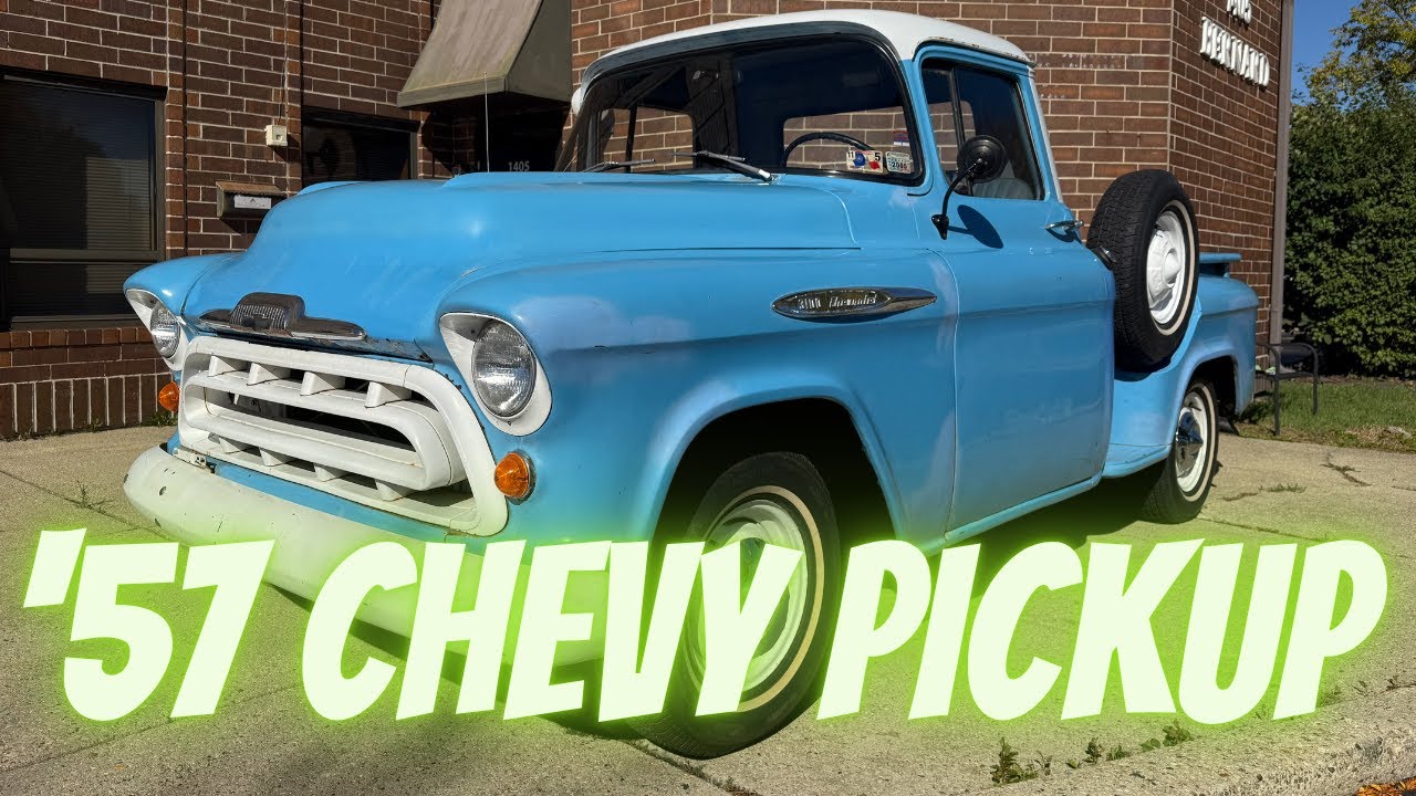 Пикап Chevrolet 3100 1957 года — оригинальный металлический техасский грузовик (ПРОДАН)