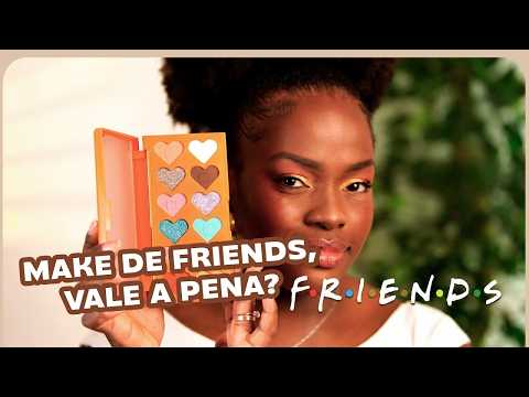 FULL MAKEUP LOOK WITH THE FRIENDS COLLECTION + QDB - HONEST REVIEW