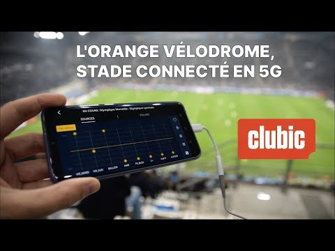 Reportage : VR, Son, Data... L'Orange Vélodrome devient le premier stade connecté en 5G de France