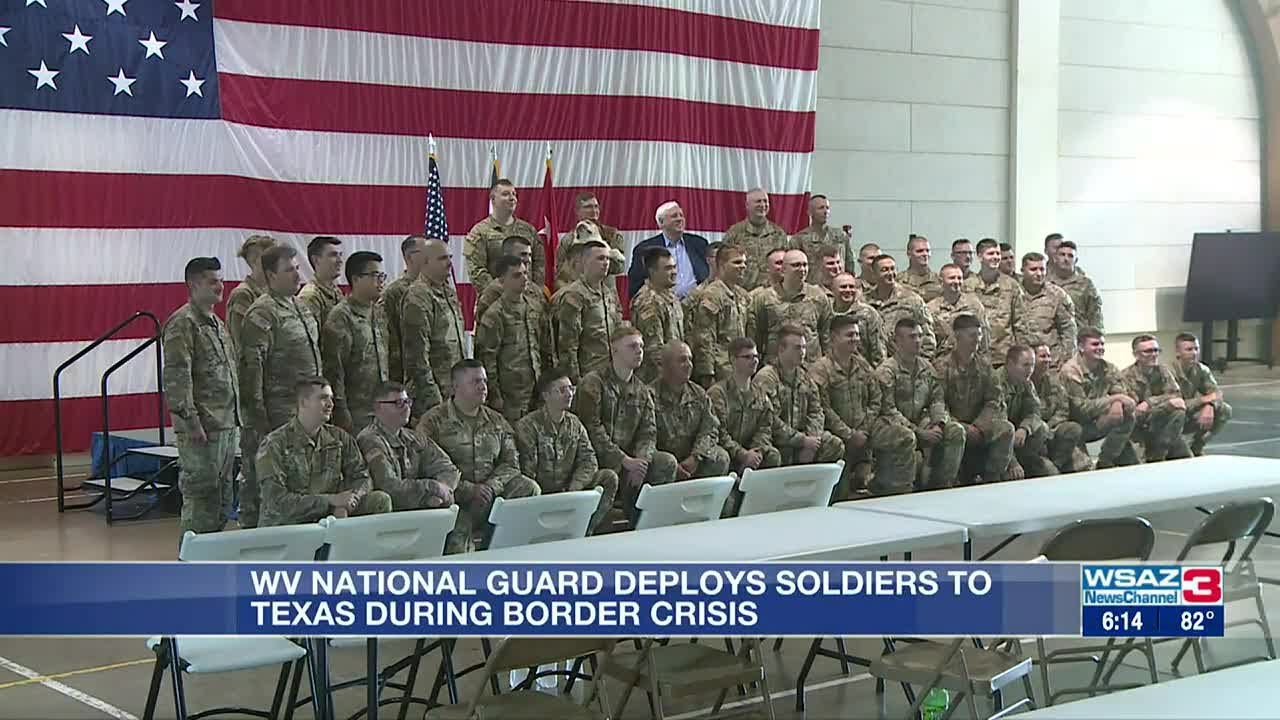 WV National Guard deploys soldiers to Texas during border crisis - YouTube