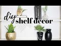 DIY HOME DECOR ON A BUDGET | TRASH TO TREASURE DIY SHELF DECOR FOR FREE