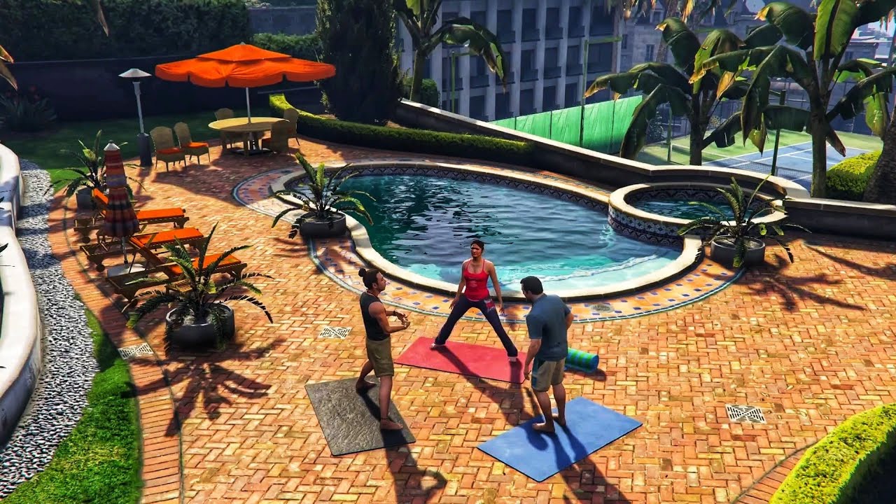 Gta 5 what does doing yoga do фото 24