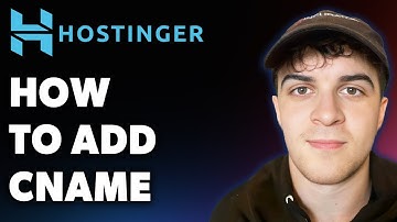 How to Add Cname in Hostinger (Full 2025 Guide)