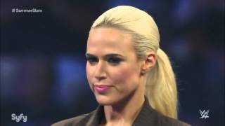 Wwe Smackdown 08 20 15 Dolph Lana Segment Featuring Summer