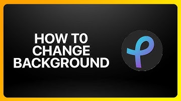 How To Change Background In Pixlr Tutorial