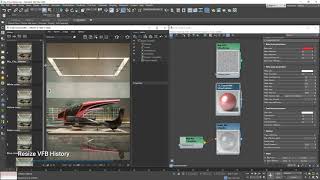 V-Ray 5 for 3ds Max — New VFB: Render History